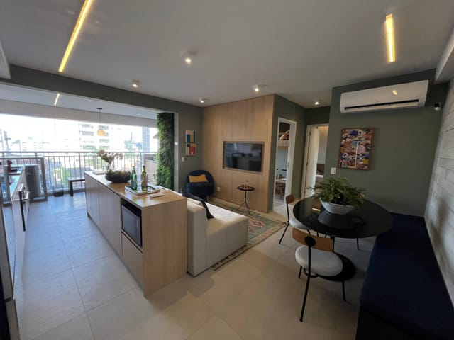 Foto do Apartamento - Apartamento Novo à venda 2 dormitórios sendo 1 suíte, vaga de garagem, Vila Mariana, Metrô Santa Cruz | Paulista Imóveis.