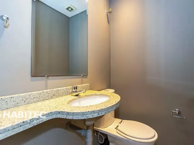 Apartamento 3 quartos e 7 banheiros, para alugar, no bairro Batel em Curitiba