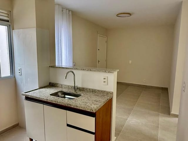 Apartamento 2 quartos e 1 banheiro, à venda, no bairro Araretama em Pindamonhangaba