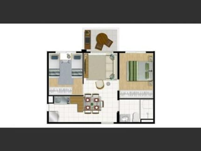 Foto do Apartamento - Apartamento à venda 2 Quartos, 1 Vaga, 47M², Jardim Santa Terezinha, São Paulo - SP | Mix Aricanduva 2 | ZONA LESTE IMÓVEIS