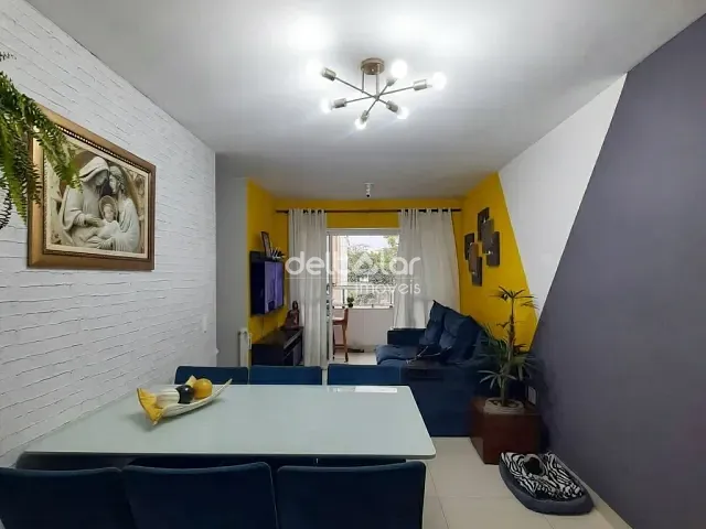 Apartamento com 70m² 3 quartos e 2 banheiros, à venda, no bairro Planalto em Belo Horizonte