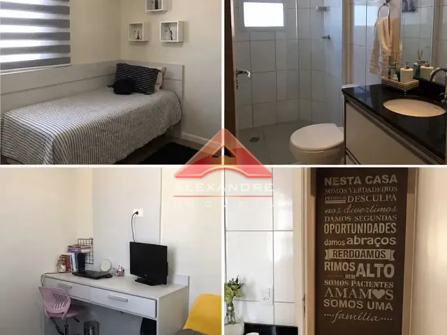 Apartamento 3 quartos e 1 banheiro, à venda, no bairro Jardim Sul em São José dos Campos