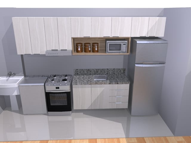 Foto do Apartamento - MALIBU | Apartamento para locação com 2 quartos, 51m² por R$ 1.690,00 - Aurora, Londrina, PR | Human Imóveis