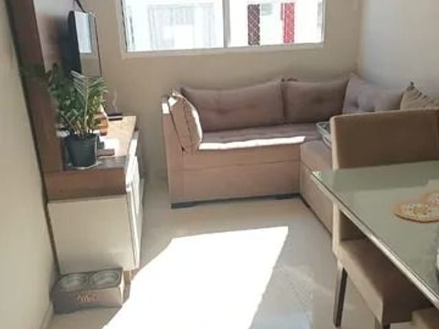 Apartamento com 42m² 2 quartos e 1 banheiro, à venda, no bairro Jardim do Lago em São Paulo