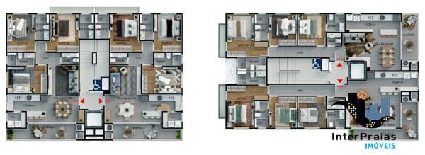 Apartamento à venda, no bairro Centro em Governador Celso Ramos