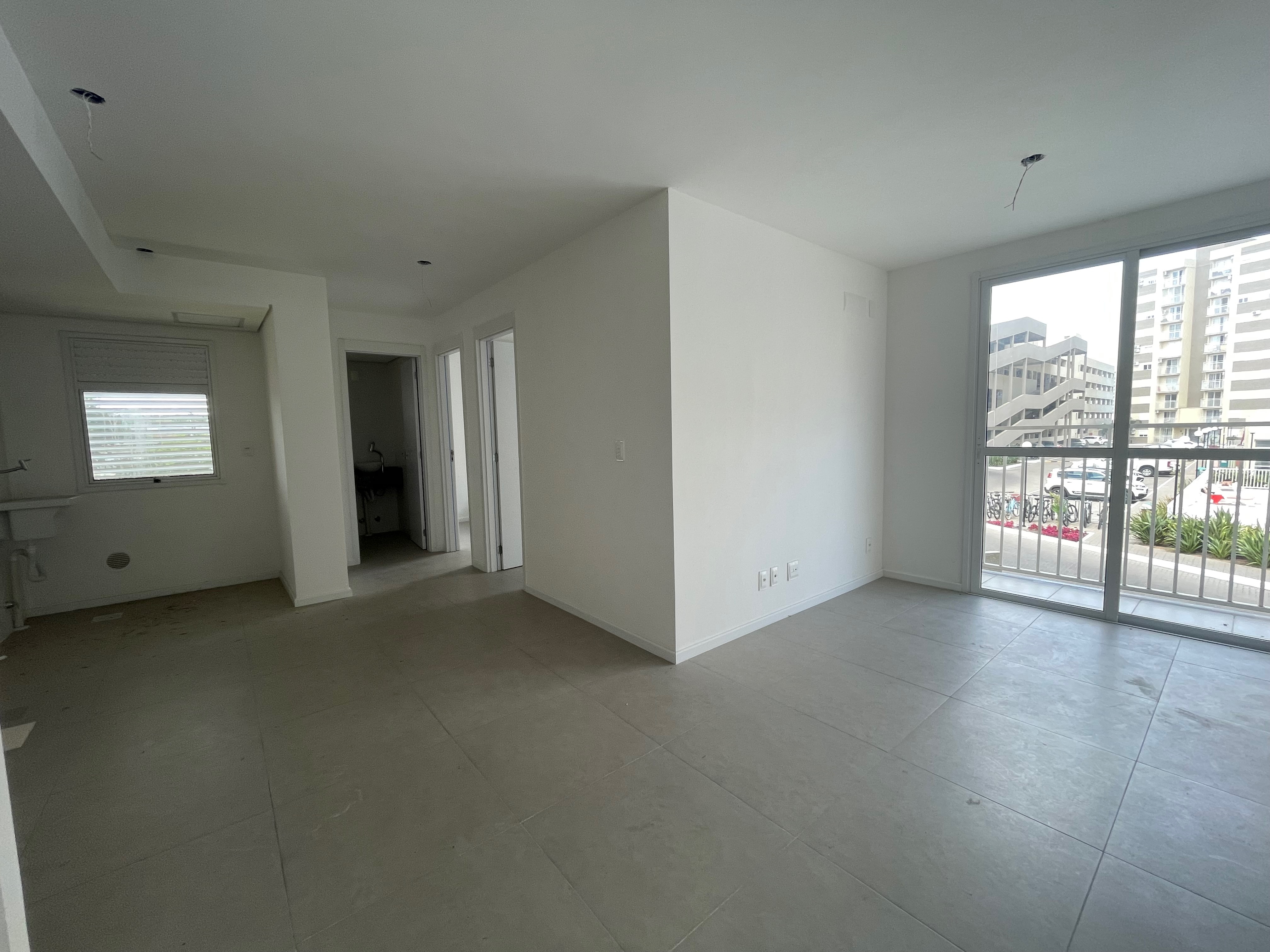 Apartamento à venda no Acqua Parque Residence, Centro - com 52 m², 2 quartos, sacada, piso porcelanato e vaga.