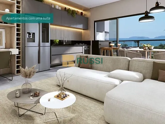 Apartamento 1 quarto e 1 banheiro, à venda, no bairro Felix em Ubatuba