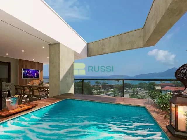 Apartamento com 143m² 3 quartos e 1 banheiro, à venda, no bairro Felix em Ubatuba