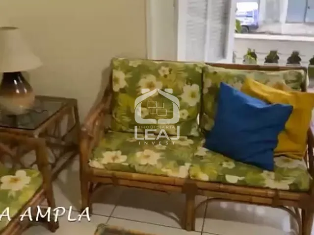 Apartamento com 121m² 3 quartos e 2 banheiros, à venda, no bairro Enseada em Guarujá