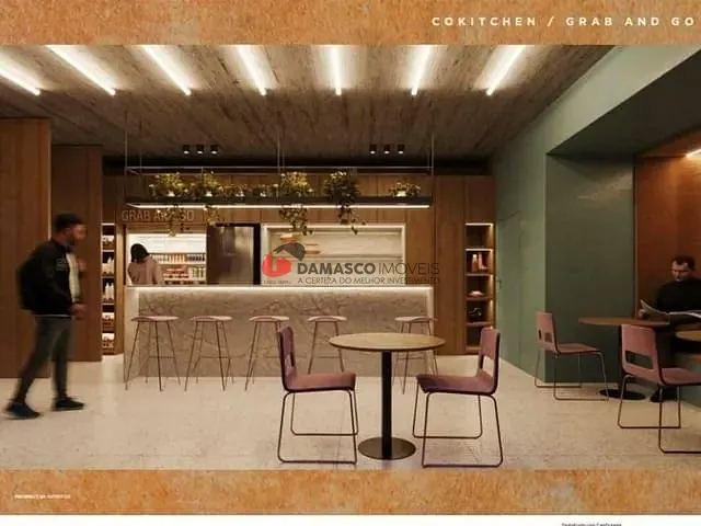 Apartamento com 42m² 1 quarto e 1 banheiro, à venda, no bairro Centro em São Caetano do Sul