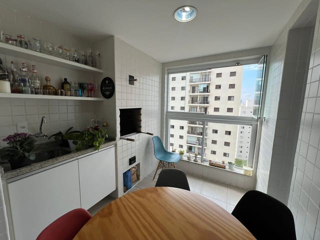 Foto do Apartamento - Apartamento com 1 Dormitório e Varanda Gourmet à venda na Saúde | Paulista Imóveis.