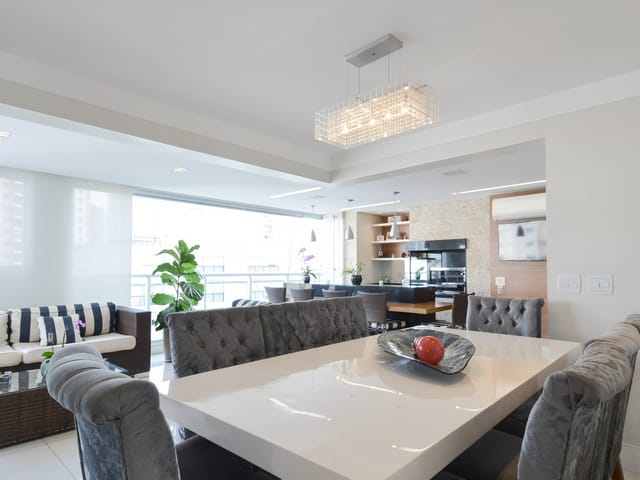 Foto do Apartamento - Apartamento à venda com 162m², 3 suítes, 3 vagas, varanda gourmet e lazer na Vila Mariana | Paulista Imóveis.