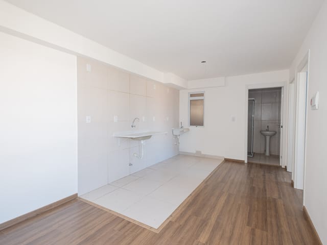 Apartamento com 60m² 2 quartos e 1 banheiro, para alugar, no bairro Três Vendas em Pelotas