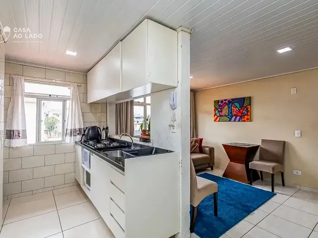 Apartamento 2 quartos e 1 banheiro, à venda, no bairro Cidade Industrial em Curitiba