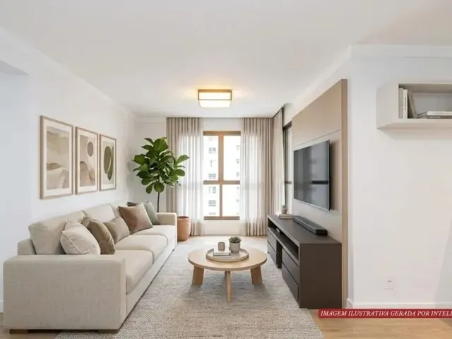 Apartamento 3 quartos e 2 banheiros, para alugar, no bairro Bigorrilho em Curitiba
