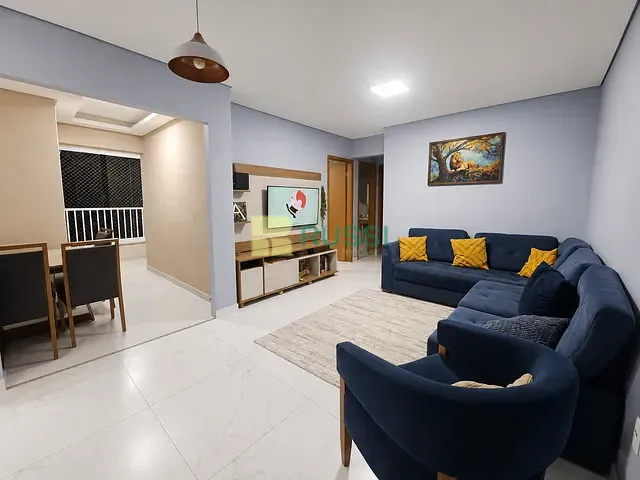 Apartamento com 83m² 3 quartos e 2 banheiros, à venda, no bairro Parque Industrial em São José dos Campos