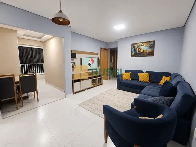 Apartamento com 83m² 3 quartos e 2 banheiros, à venda, no bairro Parque Industrial em São José dos Campos