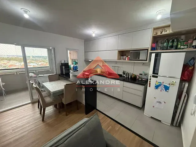 Apartamento 3 quartos e 2 banheiros, à venda, no bairro Vila Industrial em São José dos Campos
