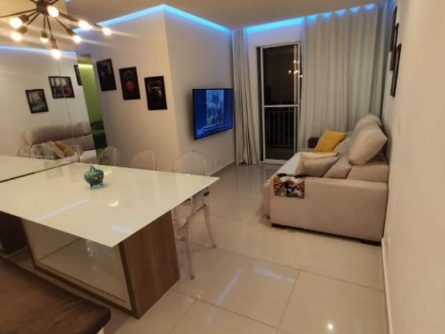 Apartamento com 52m² 2 quartos e 1 banheiro, à venda, no bairro Parque das Iglesias em Jandira