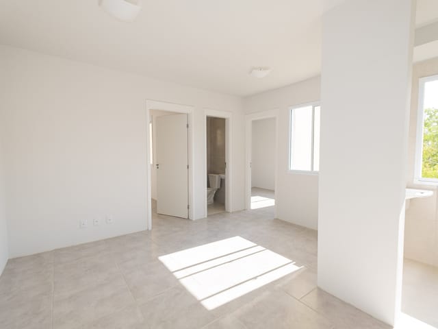 Apartamento com 45m² 2 quartos e 1 banheiro, para alugar, no bairro Três Vendas em Pelotas