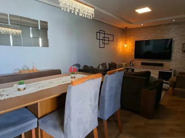 Apartamento com 89m² 3 quartos e 2 banheiros, à venda, no bairro Campestre em Santo André