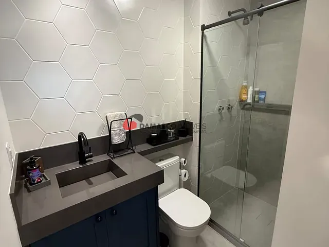 Apartamento com 65m² 2 quartos e 2 banheiros, para alugar, no bairro Campestre em Santo André