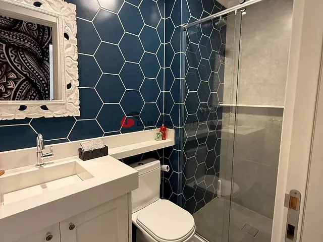 Apartamento com 65m² 2 quartos e 2 banheiros, para alugar, no bairro Campestre em Santo André