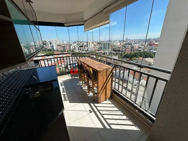 Apartamento 2 quartos e 2 banheiros, para alugar, no bairro Campestre em Santo André