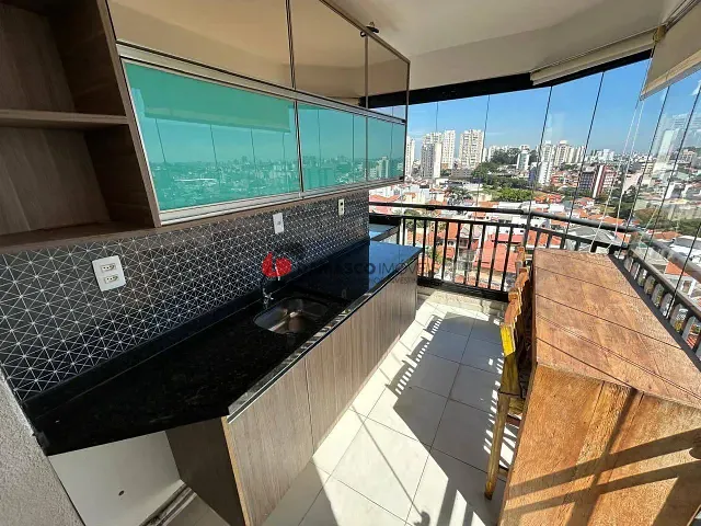 Apartamento 2 quartos e 2 banheiros, para alugar, no bairro Campestre em Santo André