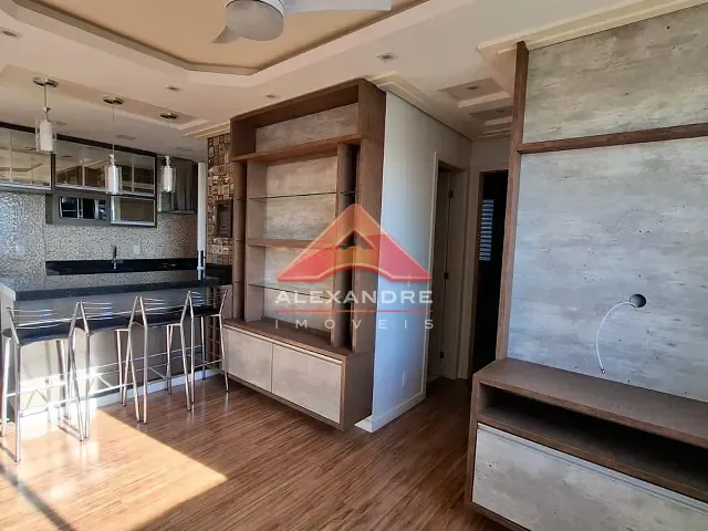 Apartamento com 47m² 2 quartos e 1 banheiro, para alugar, no bairro Jardim Copacabana em São José dos Campos