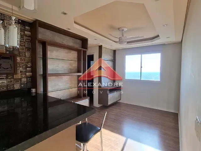 Apartamento com 47m² 2 quartos e 1 banheiro, para alugar, no bairro Jardim Copacabana em São José dos Campos