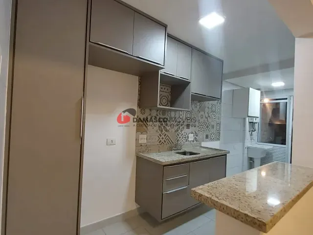 Apartamento com 75m² 2 quartos e 3 banheiros, para alugar, no bairro Barcelona em São Caetano do Sul