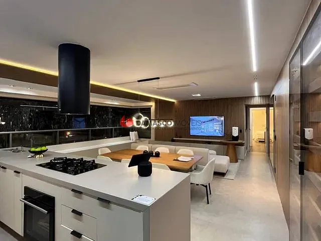 Apartamento com 134m² 3 quartos e 5 banheiros, à venda, no bairro Campestre em Santo André