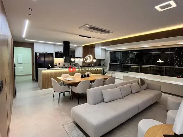 Apartamento com 134m² 3 quartos e 5 banheiros, à venda, no bairro Campestre em Santo André