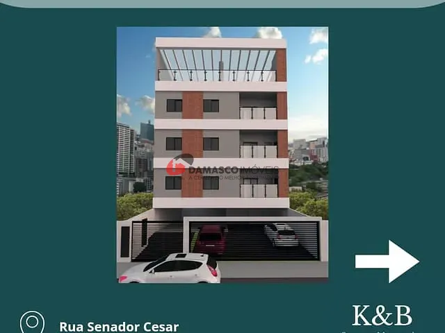 Apartamento 2 quartos e 1 banheiro, à venda, no bairro Rudge Ramos em São Bernardo do Campo