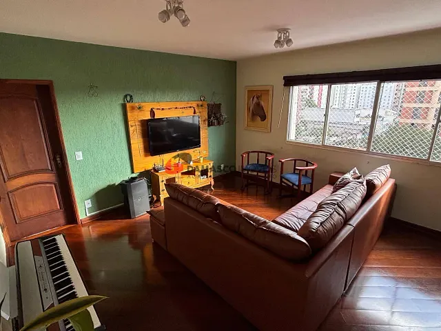 Apartamento com 137m² 4 quartos e 2 banheiros, à venda, no bairro Santa Paula em São Caetano do Sul