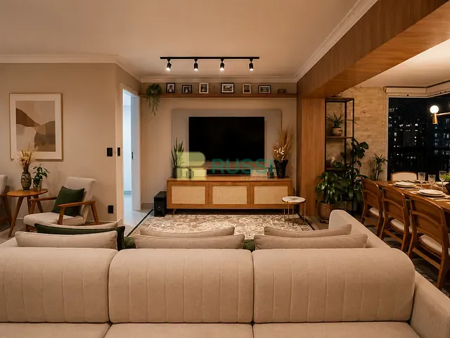 Apartamento com 147m² 3 quartos e 3 banheiros, à venda, no bairro Jardim Aquarius em São José dos Campos