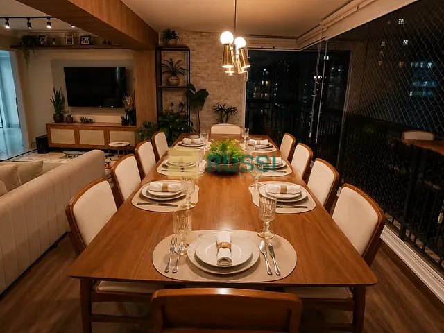 Apartamento com 147m² 3 quartos e 3 banheiros, à venda, no bairro Jardim Aquarius em São José dos Campos