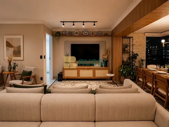 Apartamento com 147m² 3 quartos e 3 banheiros, à venda, no bairro Jardim Aquarius em São José dos Campos