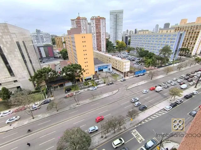 Apartamento 1 quarto e 1 banheiro, para alugar, no bairro Centro Cívico em Curitiba