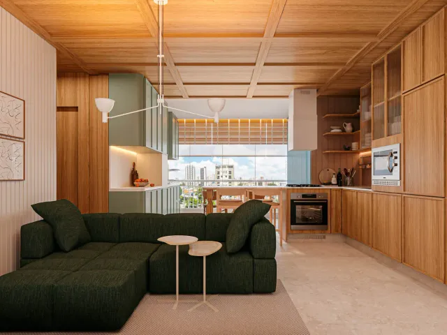 Foto do Apartamento - Apartamento à Venda com 2 Dormitórios ( 1 Suíte ) e 1 Vaga no Mirandópolis, Próximo a Estação Praça Da Arvore | Paulista Imóveis.