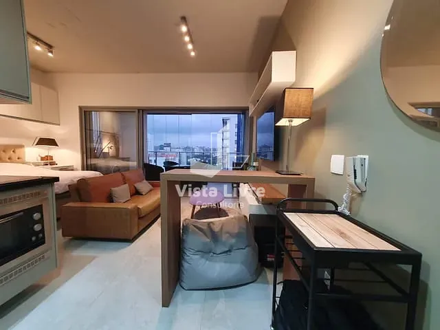Apartamento com 44m² 1 quarto e 1 banheiro, à venda, no bairro Moema em São Paulo