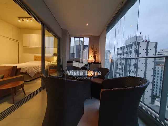 Apartamento com 44m² 1 quarto e 1 banheiro, à venda, no bairro Moema em São Paulo