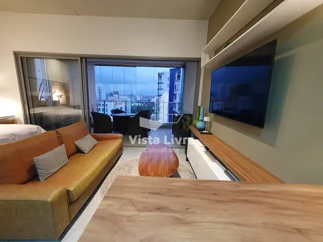Apartamento com 44m² 1 quarto e 1 banheiro, à venda, no bairro Moema em São Paulo