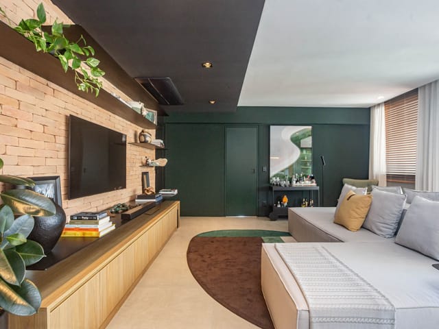 Foto do Apartamento - 02 suítes + 01  escritório, projeto moderno confortável, apto mobiliado e equipado, para locação, Vila Mariana, São Paulo, SP | Paulista Imóveis.