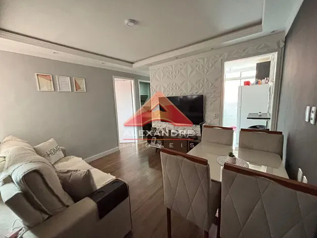 Apartamento com 44m² 2 quartos e 1 banheiro, à venda, no bairro Vila Tatetuba em São José dos Campos