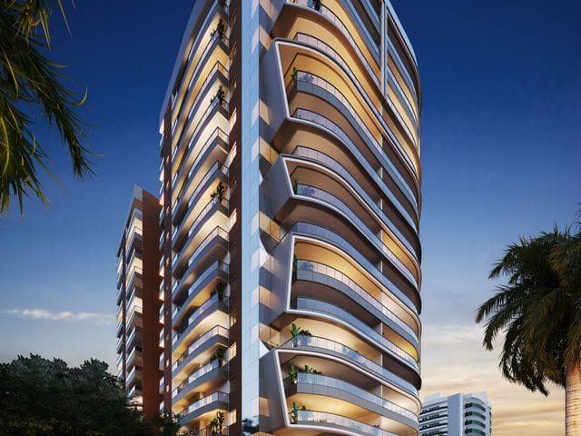 Apartamento com 300m² 4 quartos e 5 banheiros, à venda, no bairro Praia do Morro em Guarapari