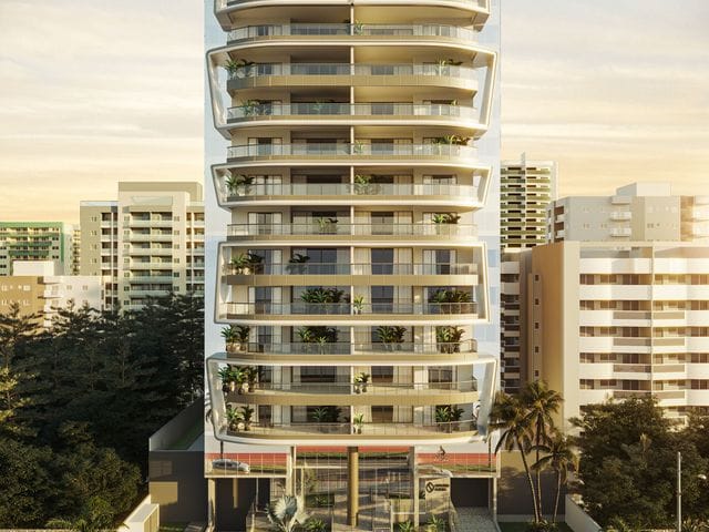 Apartamento com 300m² 4 quartos e 5 banheiros, à venda, no bairro Praia do Morro em Guarapari