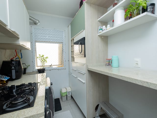 Apartamento 2 quartos e 1 banheiro, à venda, no bairro Areal em Pelotas
