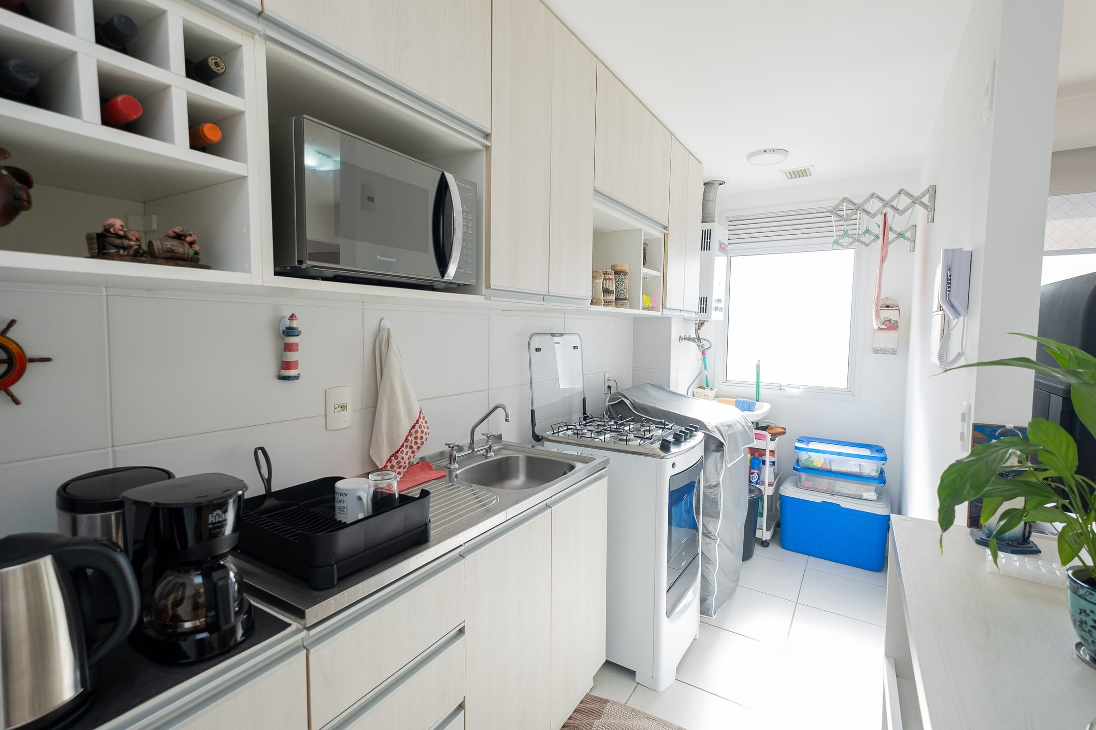 Apartamento mobiliado à venda no JK Parque Clube, Areal - 74 m², 2 quartos, cozinha planejada e vaga coberta. - 7